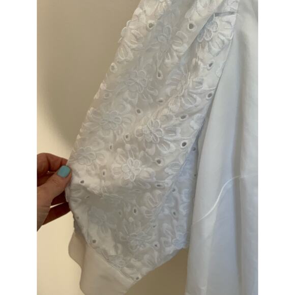 Tyler Boe Jenny Embroidered Puff Sleeve Top - Picture 8 of 11